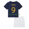 Maillot de Supporter France Olivier Giroud 9 Domicile Coupe du Monde 2022 Pour Enfant